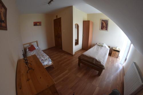 Postel nebo postele na pokoji v ubytování Comfortable house with garden