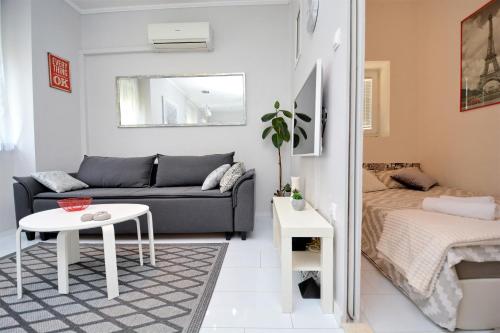 Posteľ alebo postele v izbe v ubytovaní Apartment Populare