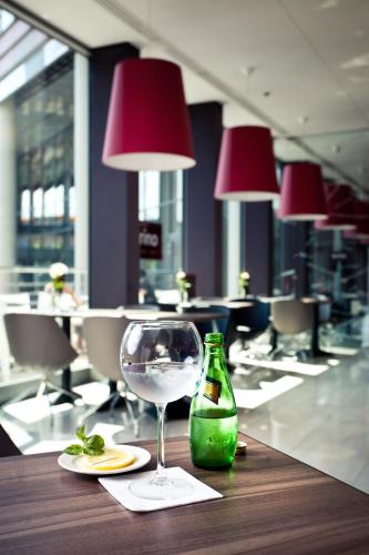 Nápoje v ubytování Qubus Hotel Bielsko-Biała
