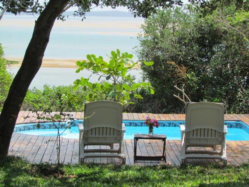 Swimmingpoolen hos eller tæt på Casa Karibu at Santa Maria Machangulo Mozambique