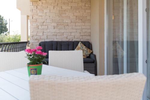 Posezení v ubytování Apartments Insula