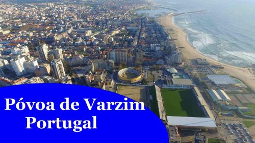 an image of a city with the words pozo de venna portugal at Vasco da Gama in Póvoa de Varzim