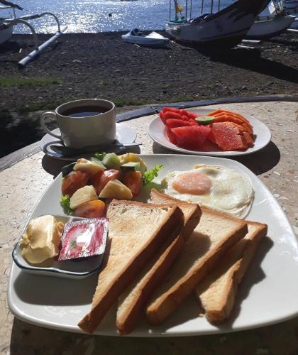 Jídlo v prázdninového areálu nebo okolí