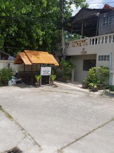 a building with a roof on top of it at TG2 - Tientong Guesthouse 2 in Hua Hin