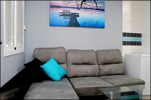 Posezení v ubytování Apartamento Baluarte III