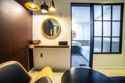 Posezení v ubytování Hotel Stay 53