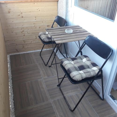 Χώρος καθιστικού στο Stúdió 18 Apartman