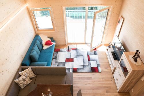 Posezení v ubytování Ferienwohnung Sinz