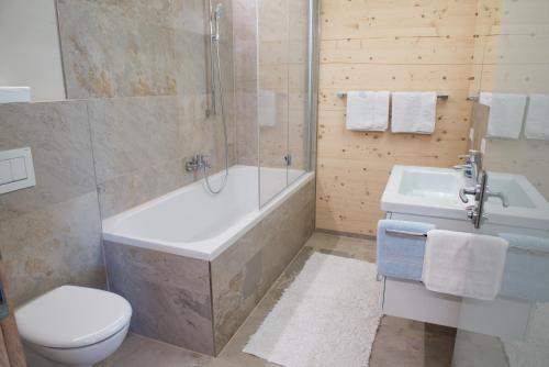 Koupelna v ubytování Ferienwohnung Sinz