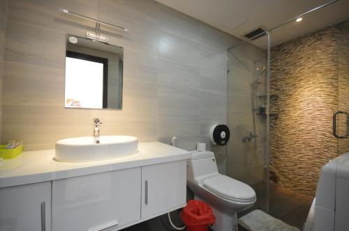 Koupelna v ubytování Sunrise City - 5 star