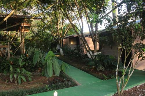 Κήπος έξω από το Cabañas Green House