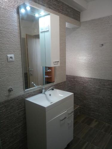 Un baño de Apartmány City