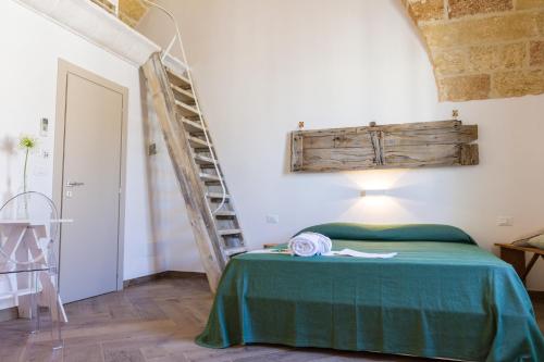 Letto o letti in una camera di Il Cortile dei Nonni