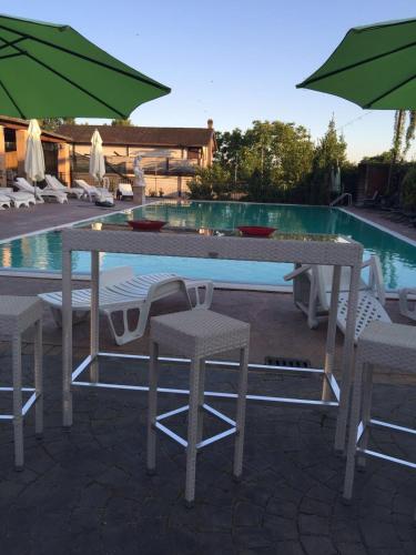 Piscina en o cerca de Guest House Le colline
