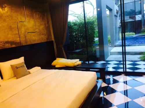Ένα ή περισσότερα κρεβάτια σε δωμάτιο στο Sp3 Hotel