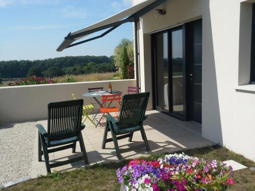 Un balcón o terraza en AU GRAIN D'ORGE