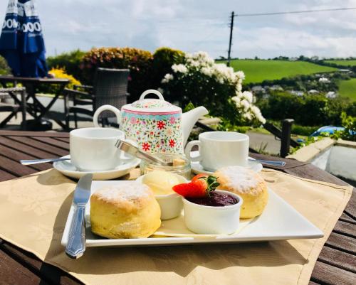 メバギシーにあるTremarne Hotelの茶器