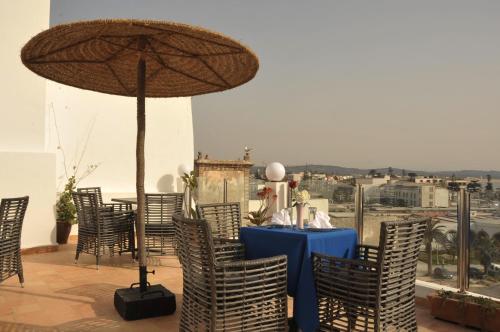 Balkón nebo terasa v ubytování Hotel Riad Ben Atar