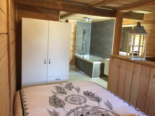 Koupelna v ubytování Gîte le Petit Muscat à Eguisheim