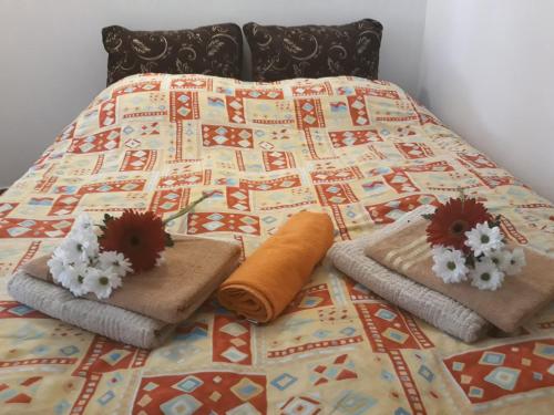 Katil atau katil-katil dalam bilik di Apartment Lotika