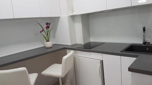 Una cocina o zona de cocina en Dino
