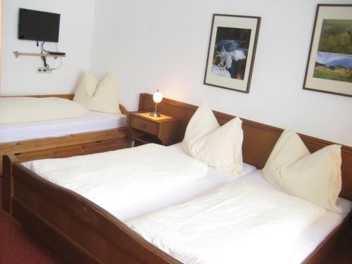 Katil atau katil-katil dalam bilik di Apartments Spiegl Holzmann