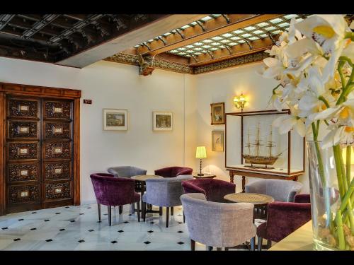 Zona de estar de Hotel Murillo