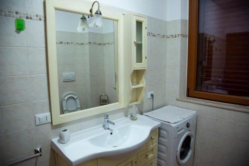 Bilik mandi di Agriturismo Vallelunga