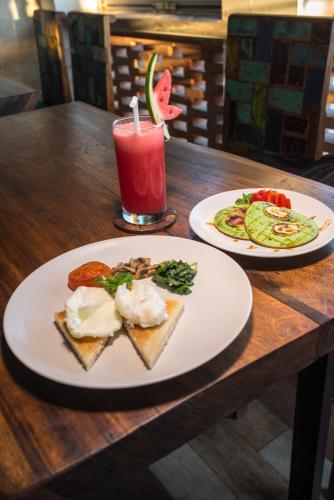 Eten bij of ergens in de buurt van de villa

