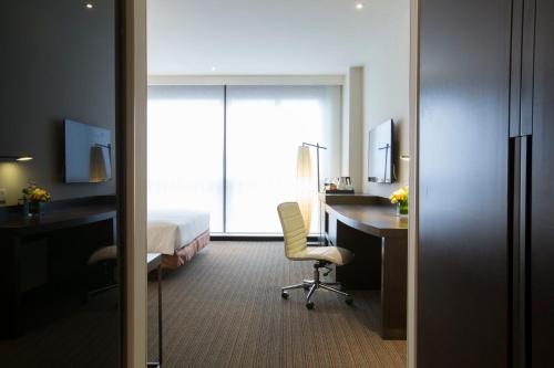 TV a/nebo společenská místnost v ubytování Hyatt Place Shanghai New Hongqiao