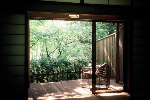 吉田屋 山王閣にあるバルコニーまたはテラス