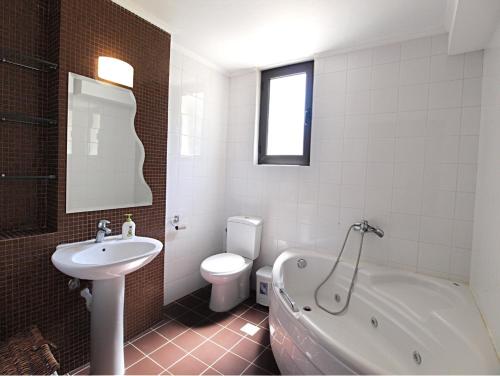 Koupelna v ubytování Villa Rotunda A