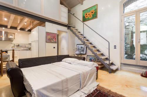 Posezení v ubytování L'Antico Lavatoio