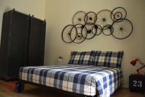 En eller flere senge i et værelse på A CASA DA LISA (exclusive room)