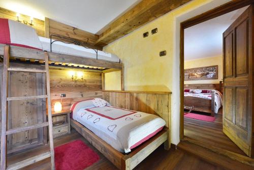 Postel nebo postele na pokoji v ubytování Maison Lazier