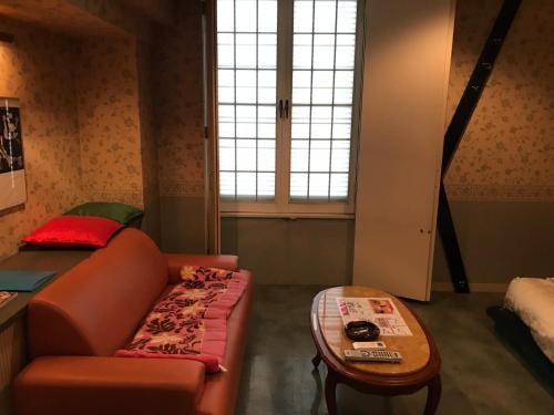 Χώρος καθιστικού στο Hotel Tiffany (Adult Only)