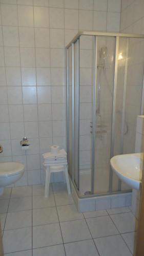 Un baño de Hotel Garni Meeresgruß