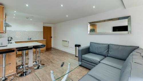 Dapur atau dapur kecil di The Print Works Apartments
