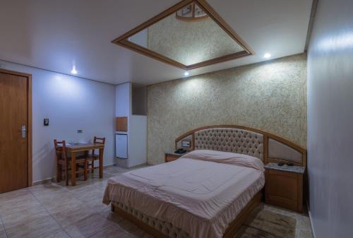 Кровать или кровати в номере Hotel Joamar