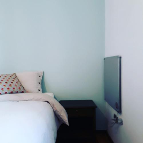 Postel nebo postele na pokoji v ubytování Eco-Hostal Tambo Verde
