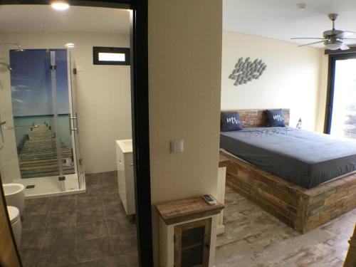 Koupelna v ubytování Guesthouse-TheView