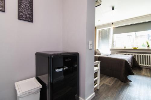 Dapur atau dapur kecil di Apartments KR