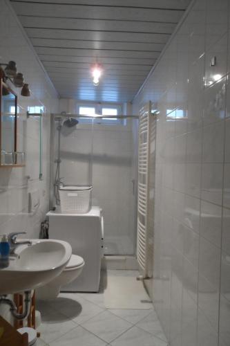Ένα μπάνιο στο Haus ElbTanger