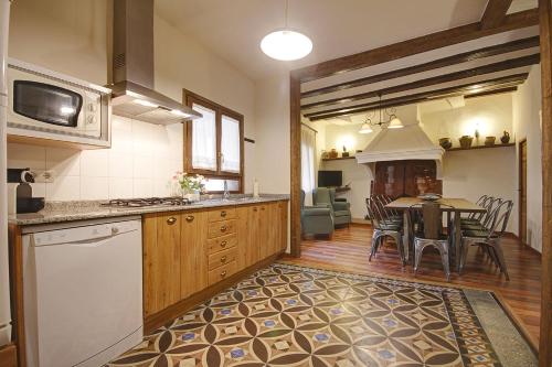 Ett kök eller pentry på Casa el Sastre II