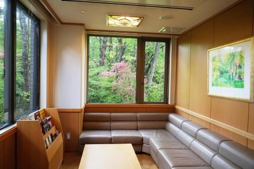 Posezení v ubytování Blancvert Nasu Onsen Hotel