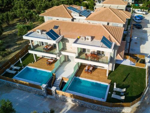 Πισίνα στο ή κοντά στο Leandros Villas
