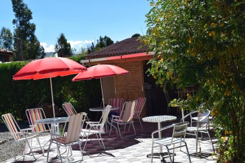 En have udenfor Alojamiento Casa Yanantin de Maravilca