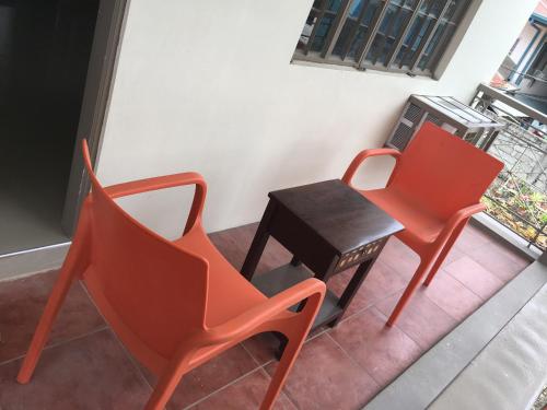 Posezení v ubytování Beinte Singko de Marso Apartments