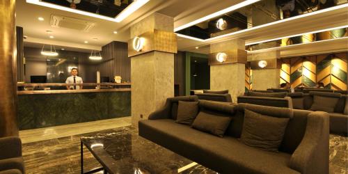 Χώρος καθιστικού στο Oba Star Hotel - Ultra All Inclusive