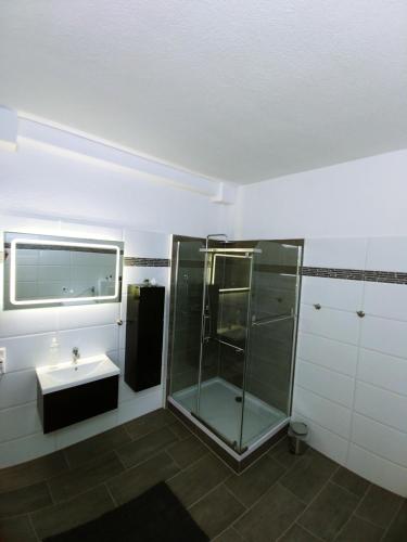 A bathroom at Pension BeOne